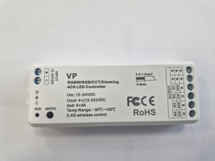 RGB/RGBW 4CH Receiver